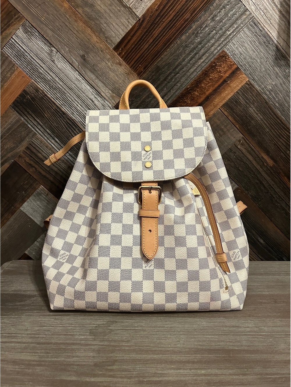 Louis Vuitton Damier Azur Sperone Backpack